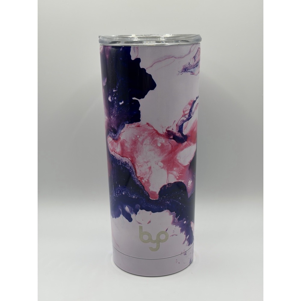 byo Built Tie Dye Tumbler Pink/Blue Tie Dye  20 oz Tumbler Cup